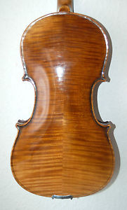 FINE ANTIQUE HANDMADE GERMAN  4/4  MASTER VIOLIN - LABEL ANTONIUS STRADIUARIUS