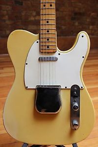 Fender Telecaster 1970 Olympic White Vintage w/ OHSC