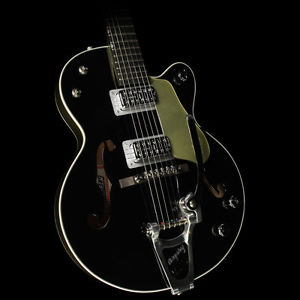 Gretsch G6118T-LTV 130TH Anniversary Jr Electric Guitar Black and Metallic Gold