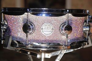 Swarovski Crystal DW Custom Snare Drum
