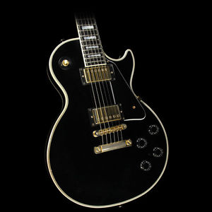 Used 2009 Gibson Custom Shop Les Paul Custom Electric Guitar Ebony