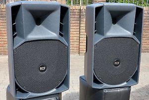 RCF ART 735 Active Speakers Pair & Official RCF Covers