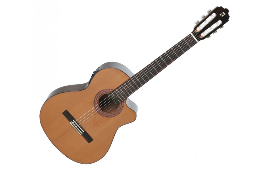 ALHAMBRA 3C CW E1 GUITARE CLASSIQUE ELECTRO CUTAWAY - Table en Cèdre