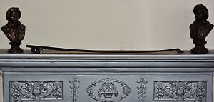 vintage cello bow stamped "Pajeot" 18ct gold 4/4