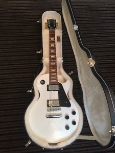 Gibson Les Paul Studio T Electric Guitar Alpine White 2016 (Case Included)
