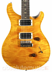 PRS Custom 24 E-gitarre, Bird Einlagen, Santana Gelb (gebraucht)