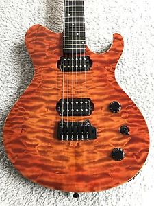 Rare Vintage Leo Scala Chambered guitar body Hollow quilted private stock WOW!