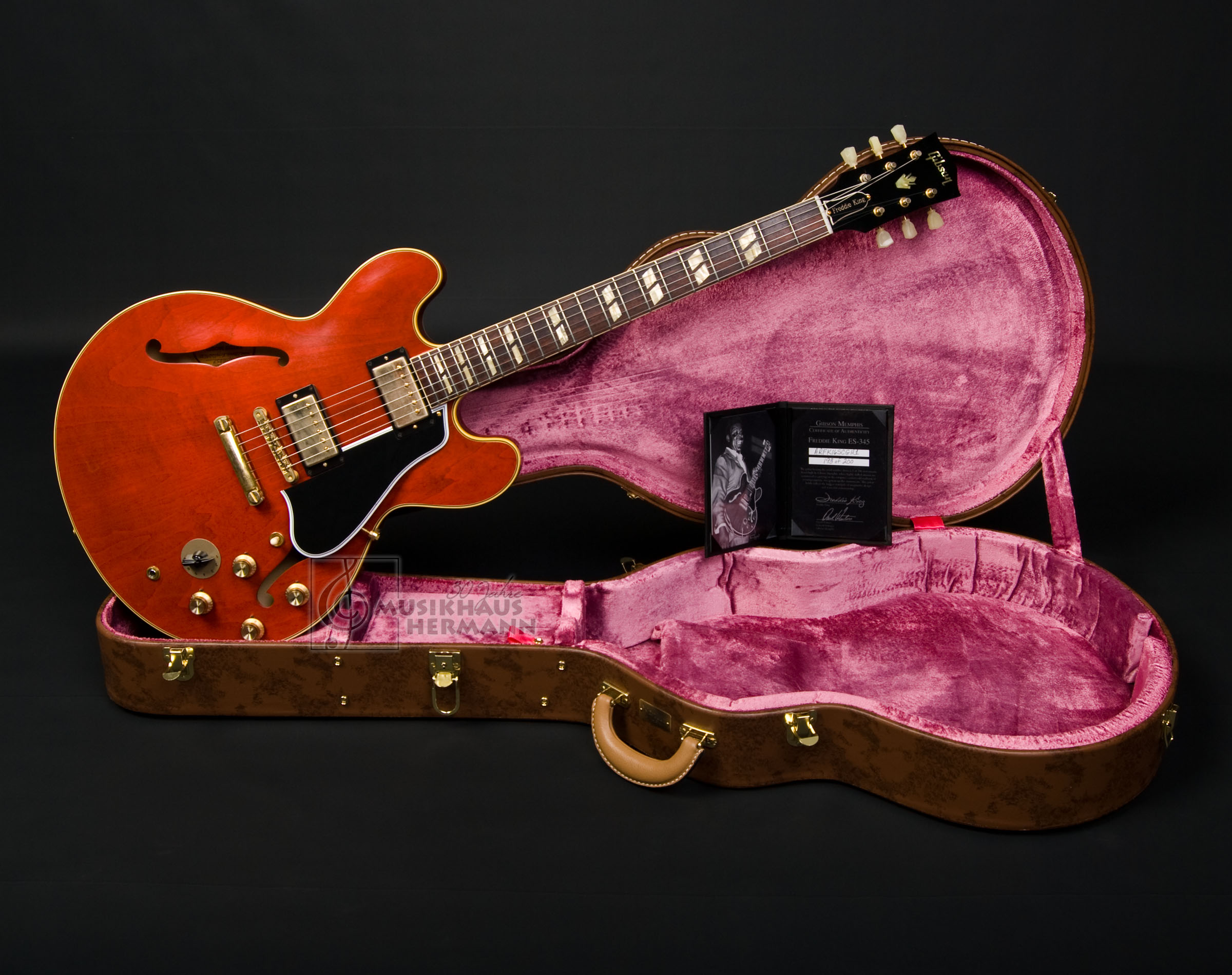 Gibson Freddie King 1960 ES345 - Sixties Cherry 193 of 200