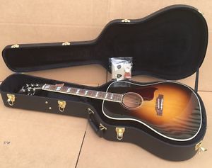 2016 Gibson Hummingbird Pro Acoustic Electric Guitar W/Case New
