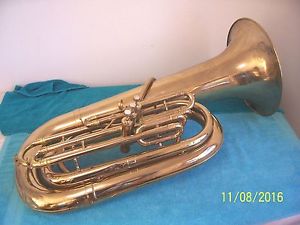 1975 OLDS  0-991  BBb TUBA 16" bell, good condition,  no case