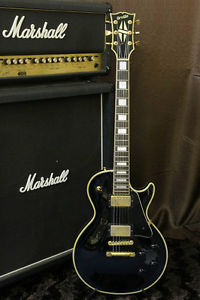 Orville 1990 made LesPaul Custom LPC Black Finish Terada Made in Japan