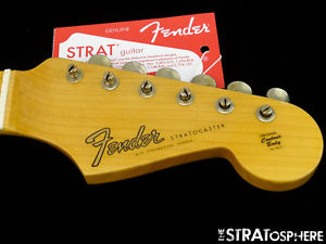 Fender Custom Shop Postmodern Relic Stratocaster NECK & TUNERS Strat Maple 60s C