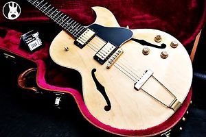 ✯SUBLIME✯ GIBSON USA ES-135 LTD Semi Hollow Body ✯ Natural + Rosewood ✯2000✯