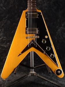 Gibson 1982 Flying V Heritage Korina -Natural Electric Guitar Free shipping