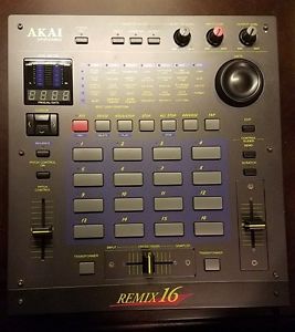 Akai REMIX 16 DJ Performance Phrase Sampler (Vintage and Very Rare) -- Beautiful