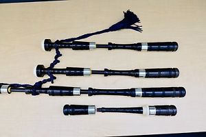 Robertson Bagpipe Late 1920's Brazilwood casein and nickel.