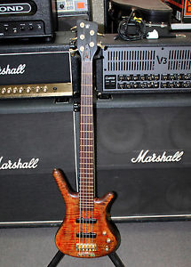 Warwick Corvette 5-String Natural Satin Bubinga Body Made in Germany