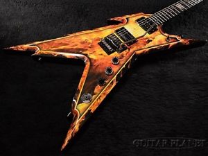 DEAN RAZORBACK EXPLOSION Graphic-made 2008 Electric Guitar Free shipping