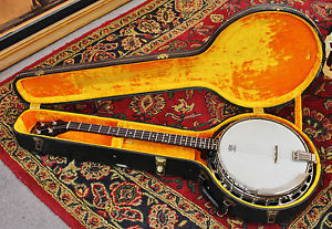 VINTAGE '64 GIBSON PB-100 PLECTRUM BANJO w/ OHSC { Super Clean & Original! }
