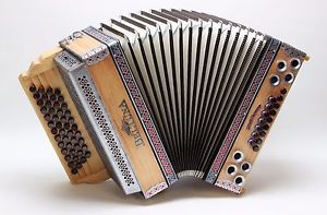 Steirische Harmonika BELTUNA Alpstar IV D Michlbauer, G-C-F-B, Tanne natur