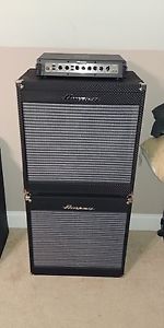 Ampeg Portaflex PF800 Bass Head w/ PF210HE and PF115HE Cabinets 2014 Black