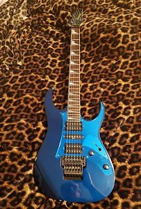 Ibanez 1998 RG550 LTD Japan Adriatic Blue Dimarzio Pickups w/Hardshell Case