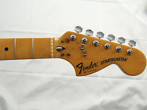 FENDER 1979 Vintage Fullerton USA American Stratocaster Guitar Neck w/Tuners
