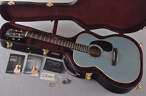 2017 Martin Custom Shop 000-15 Sonic Blue Acoustic Guitar #2090425