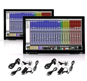 Slate Raven  MTI2 MTI 2 multi-touchscreen virtual mixing console monitor PAIR
