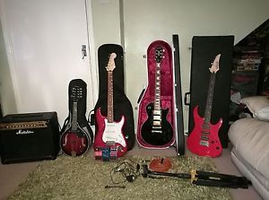 guitars,amp and pedals