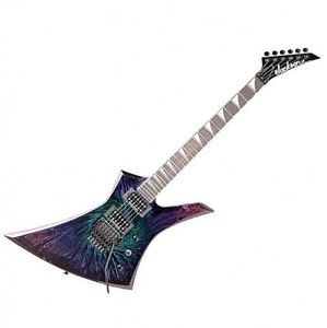 Jackson USA Select KE2 Kelly Electric Guitar Eerie Dess Swirl