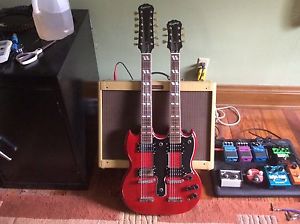 Preowned EPIPHONE SG G-1275 DOUBLENECK W/OHSC