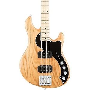 Fender American Elite Dimension Bass IV HH, Maple, Electric Bass Guitar Natural
