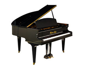 Tesoro Nero -  Black High Gloss Baby Grand Piano - 0% Finance Available