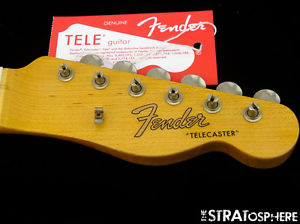 Fender Custom Shop Postmodern Relic Telecaster NECK +  TUNERS Tele Maple 51 U