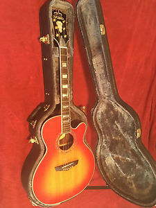 D'Angelico Gramercy Sitka Grand Auditorium Cutaway Acoustic-Electric Guitar 2015
