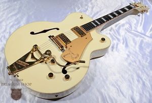 Gretsch 2002 G7593 White Falcon / White Electric Guitar Free shipping