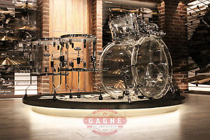 Pearl Crystal Beat Ultra Clear 6-piece Acrylic Drum Set (8-10-12-14-16-22)- New!
