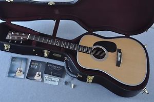 2017 Martin Custom Shop D-28 VTS Sitka Acoustic Guitar #2083136
