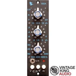 API 550A Discrete 500 Series 3 Band EQ