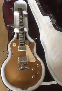 Gibson Les Paul Gold Top Traditional Genuine Hard Case 57' PICK UPS
