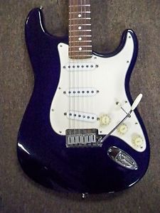 Fender Stratocaster American Standard Electric Guitar Blue 1991 Strat USA