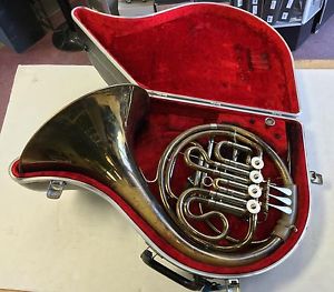 Vintage Meister Walter Monnig Professional Double French Horn 60's East Germany