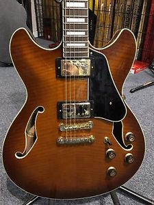 Ibanez AS93-VLS, Violin Sunburst, w/FREE GIG BAG