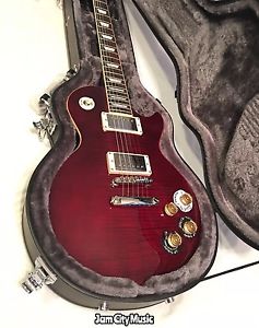Epiphone Les Paul 60’s Tribute Plus 2nd Electric Guitar Black Cherry w Hard Case