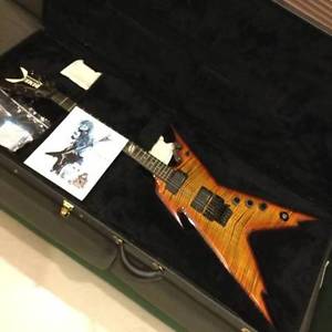 Dean USA Dime Razor Back Pantera Brown E-Guitar Floyd Rose Free Shipping Rare