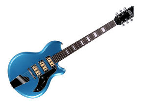 Supro Island Series Hampton - Ocean Blue Metallic/Rosewood - 2030BM
