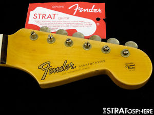 Fender Custom Shop Postmodern Relic Stratocaster NECK + TUNERS Strat Modern "C"