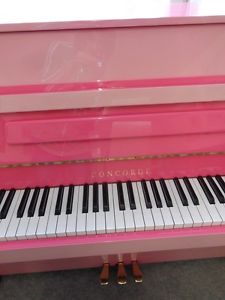 Klavier Concorde - mit Moderator - Farbe ROSA/PINK