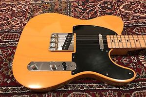 Fender Telecaster FSR Butterscotch w/ American Vintage 52 Pickups Guitar MIM